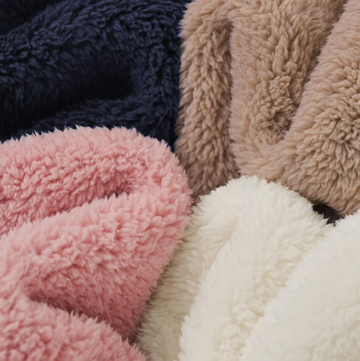 儿童长绒摇粒绒保暖立领拉链夹克外套110-140码 商品图5