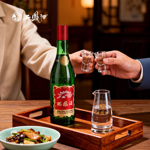 【酒厂官方直营】52度红盖老绿瓶西凤酒(升级版) 500ml 单瓶 商品图2