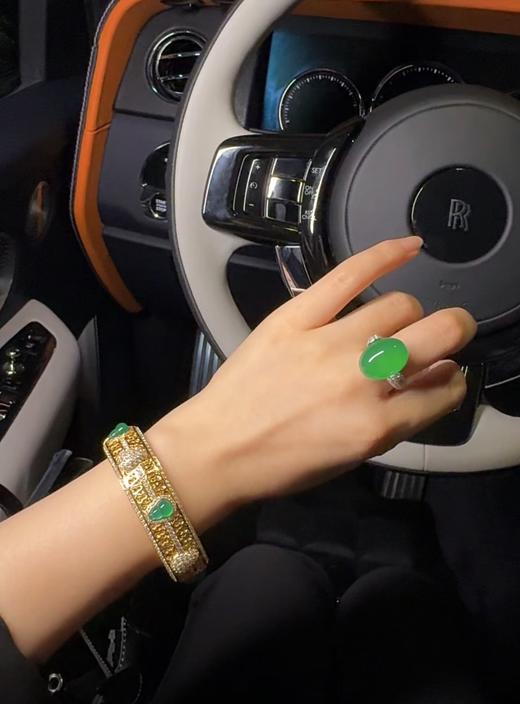 GAONAS高纳仕  古韵今风 中式贵气金色手镯11646SGO 商品图5