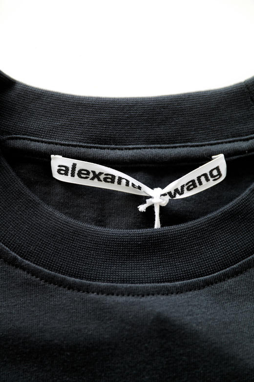 反光涂层字母tee，浮雕大印花工艺。水洗做旧宽松圆领长袖E010668 商品图14