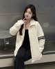 三叶草情侣同款立领保暖拉链运动休闲棉服棉衣外套 商品缩略图1