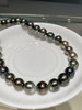 【私席真珠·新年盛宴】大溪地混彩螺纹黑珍珠项链，晕彩丰富，珠光巨亮 商品缩略图0