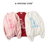 a minimal club新年系列大图案印花圆领卫衣套头常规加厚AM5CST02 商品缩略图0