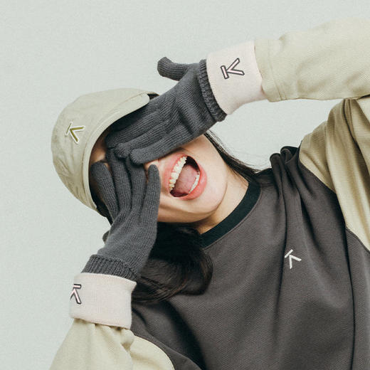 【品牌直发】ACMEITEM爱棵米撞色针织手套GAF3C60451G/GAF3C60496G 商品图1