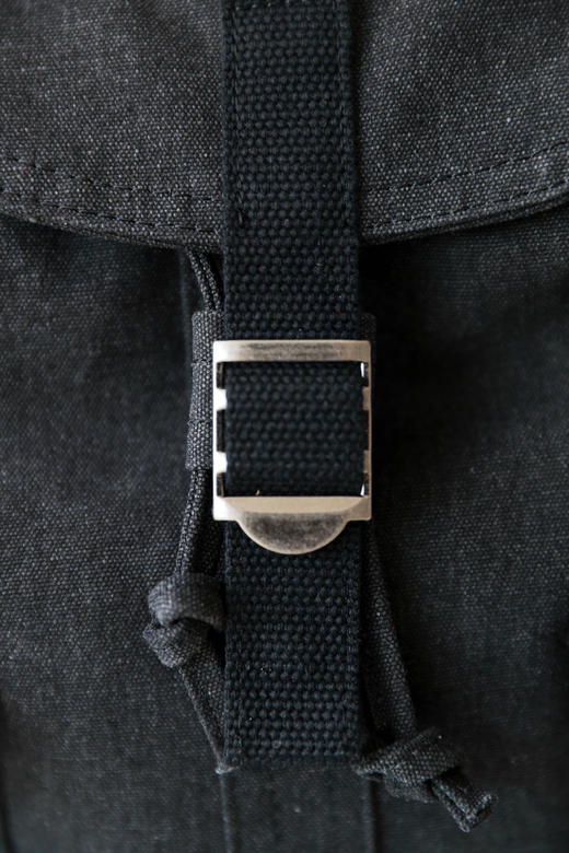 复古丹宁双肩包，小标刺绣工艺。大容量可调节肩带帆布包E010688 商品图13