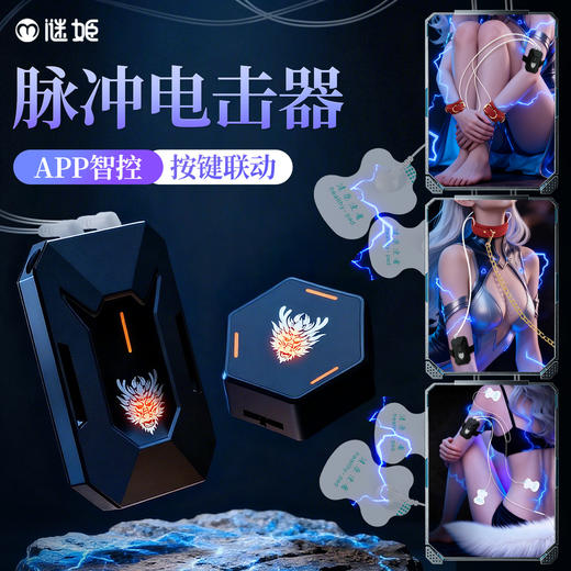 【情趣用品】谜姬 驯龙高手脉冲电击器SM【控价产品，先联系负责人备案，再申请白名单】 商品图1