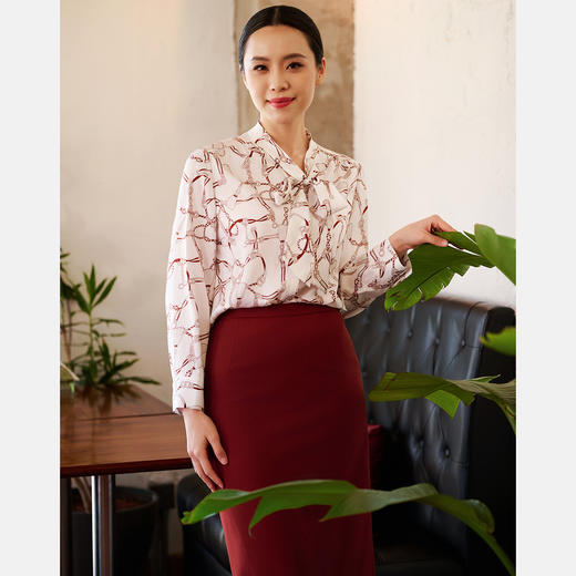 皮尔卡丹女装通勤半身裙P51009S5003C0 商品图2