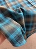 老米优品🎈3-5天。清新又复古！《蓝色调格纹oversize长袖衬衫》宽松落肩剪裁，不挑肩宽身形，显瘦效果一绝。CY260105A 商品缩略图13