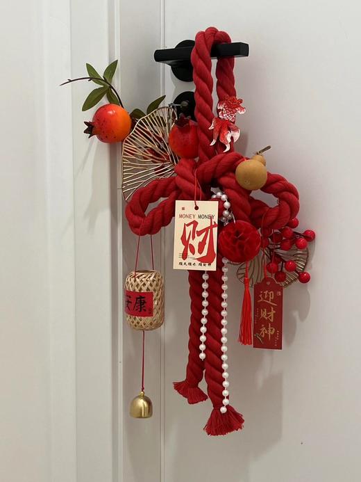 新年门挂全链接/红绳/粉绳/各种流苏 商品图8