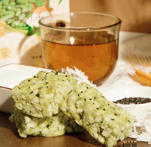 【悦意】奇亚籽抹茶沙琪玛320g（16包）*2盒 商品图1