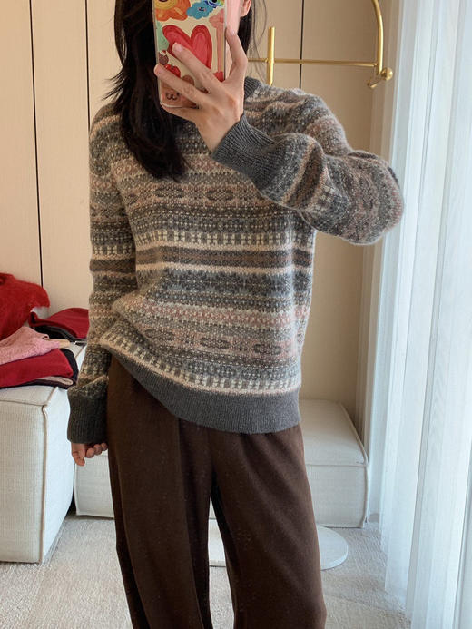 16-4 微商相册 LP重磅提花毛衣 商品图13