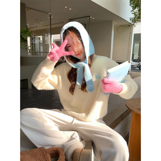 <曾小咸推荐>2.3现货秒杀 ！微信超特价！刺绣樱桃毛衣 日常189.99 立减100 秒杀89.99！！ 商品图5