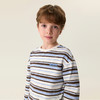 马克珍妮复古条纹男童亲肤纯棉T恤2026年春装新款560258 商品缩略图3