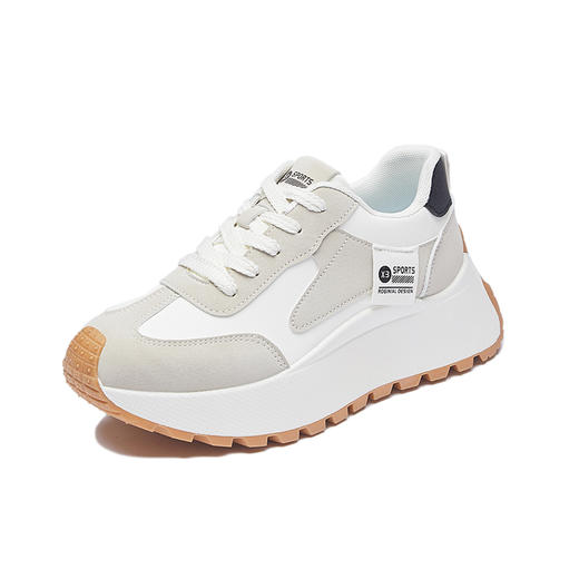 ins韩版阿甘鞋女潮2025春季新款增高学生跑步运动休闲街拍XFK858聚★为爱严选 商品图6