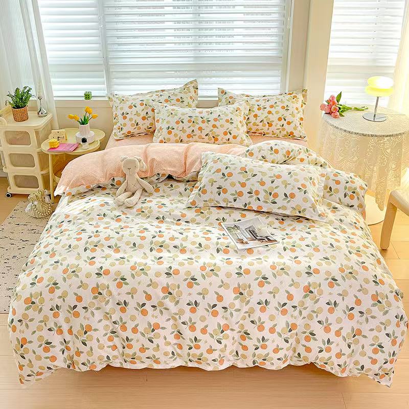 【自营】 海螺盛夏年华四件套（被套*1+床单*1+枕套*2）JYJT-05A