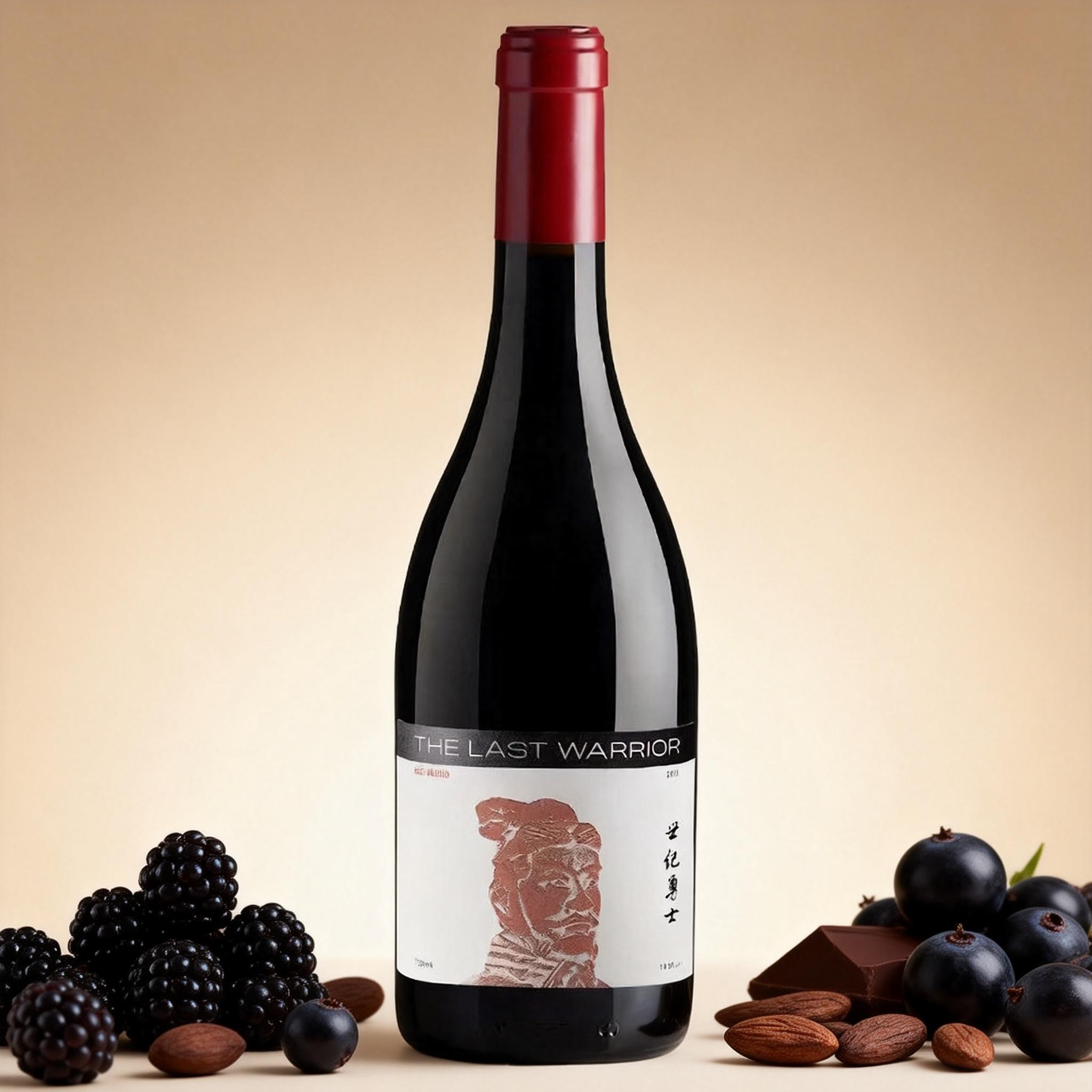 宁夏银色高地世纪勇士红葡萄酒2021年