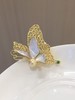 【私席真珠·新年盛宴】南洋金珍珠胸针 合金镶嵌母贝锆石 8-9mm 圆 商品缩略图1