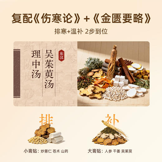 元气达人草本暖暖贴 蒸汽热敷  灸膏双效    温暖腰腹 商品图3