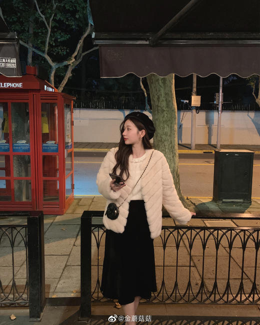 金蘑菇菇 【  半裙 】多版本！高颜值实穿型 甜乖黑白cp 商品图2