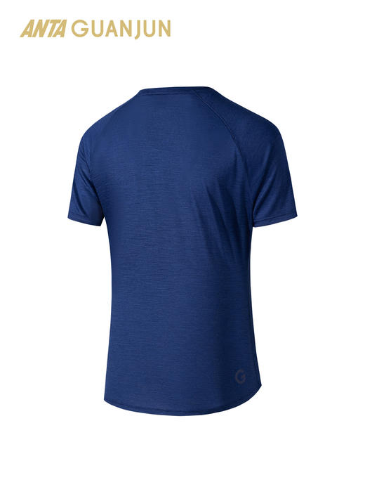 安踏冠军羊毛短T | 户外越野跑女短袖针织衫圆领上衣T恤162610102 商品图4