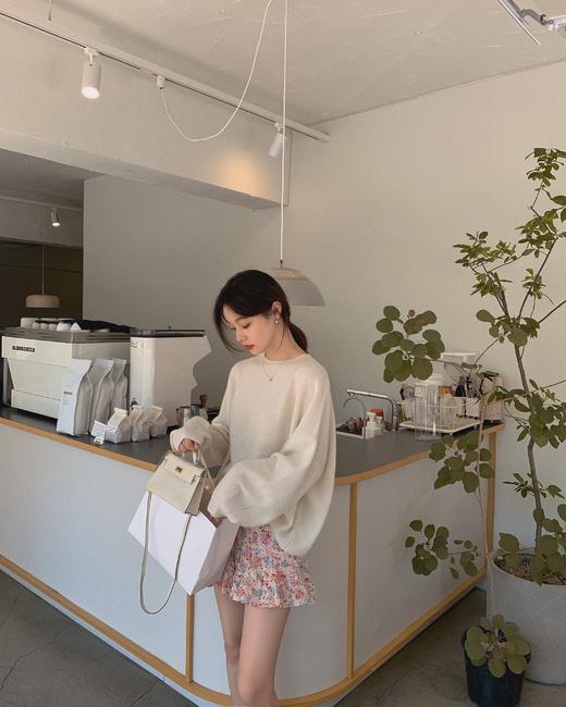 金蘑菇菇【 海牙秋天】法式茶歇裙印花裙碎花裙气质连衣裙中长款 商品图6