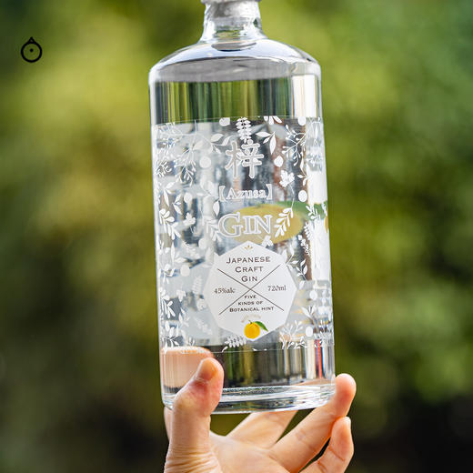 企鹅市集|日本山梨县 梓 柚子金酒720ml Azusa GIN 小批量手工金酒 温柔花果香 商品图2