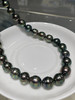【私席真珠·新年盛宴】大溪地螺纹黑珍珠项链，极品晕彩，珠光巨亮 商品缩略图1