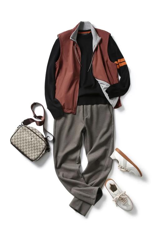 羊毛混纺休闲裤 商品图2