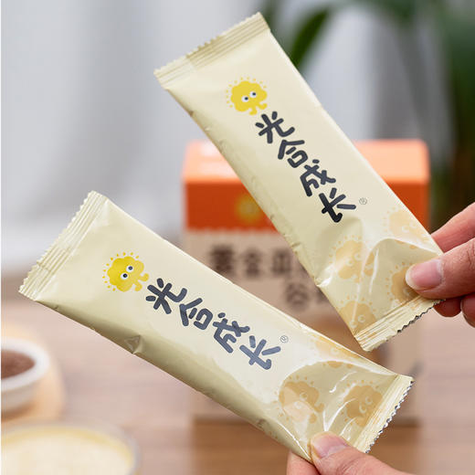 黄金亚麻籽谷物糊 高蛋白高膳食纤维 口感顺滑 0色素0香精 不添加防腐剂 独立包装 160克/盒 商品图4