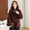 丁摩 皮毛一体外套女冬季新款【两面穿】洋气加厚羊羔毛上衣5ZF-8613 商品缩略图1