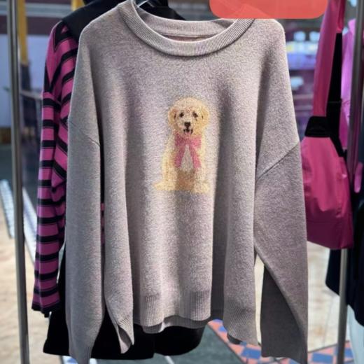 NC圆领小卡通图案毛织上衣51007冬季798924004342 商品图1