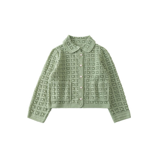 苏苏姐家幽香开衫手工DIY编织毛衣外套钩针毛线团衣服羊毛材料包 商品图4