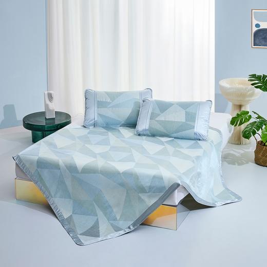 罗莱 光影幻梦冰丝席三件套11TGZL0131【分仓直发，72小时发货，周末节假日不发货】 商品图1