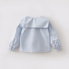马克珍妮淡雅蝴蝶结女童海军领衬衫2026年春装新款560195 商品缩略图4
