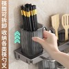 转角刀架折叠置物架厨房家用壁挂式多功能刀架筷子筒刀具一体收纳 商品缩略图1