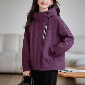 丁摩 棉服女款冬季加厚保暖羊毛派克服超好看夹棉冲锋衣外套潮5ZF-6696