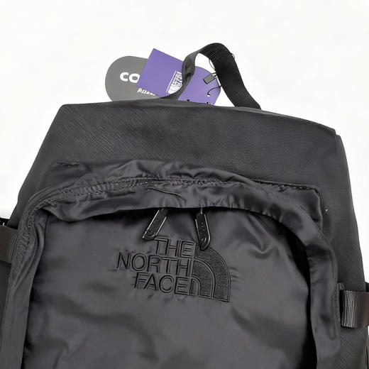TheNorthFace 北面紫标双肩包。黑色。灰色 商品图9