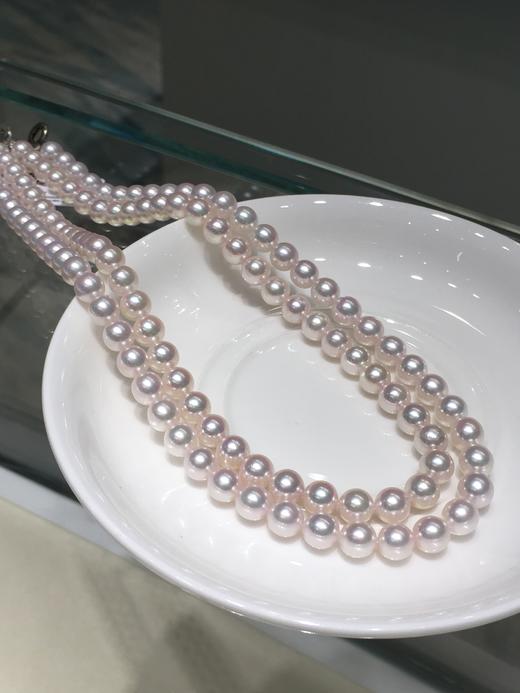 【私席真珠·新年盛宴】Akoya珍珠项链，圆，约43cm，配银扣 商品图2