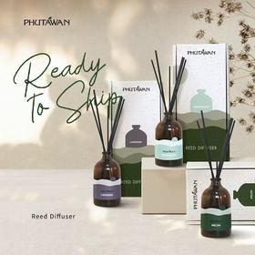 【去泰国都会买的居家好物】泰国PHUTAWAN/普达湾无火香薰精油 藤条持久舒缓家用卧室SPA香氛