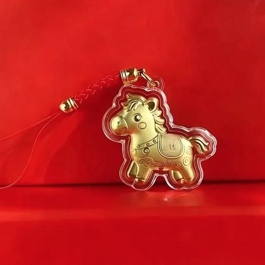 香港黄金·足金手机贴/挂坠｜真黄金！把财气攥手里，吸睛又吸金！寓意超好的马年礼物。 商品图0