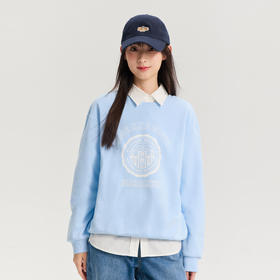 笛莎Deesha青少年女童卫衣2026春季女童圆领前后双面穿卫衣