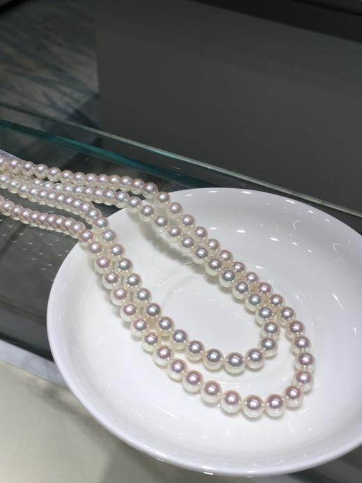 【私席真珠·新年盛宴】Akoya珍珠项链，圆，约43cm，配银扣 商品图0