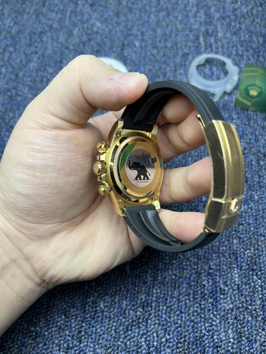 劳力士宇宙计型m126518 VS迪通拿4131配重版 VS配重版 余文乐迪 新款包边迪通拿 丹东4131一体机 男士腕表 表径40mm 商品图5