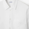 BURBERRY 巴宝莉 男士马术骑士徽标印章刺绣棉质长袖衬衫 白色 8113135 A1464 商品缩略图1
