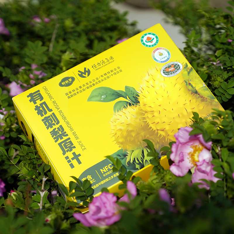 【不含一滴水】贵州恒力源 刺丽果有机刺梨原汁 50mI*10袋/盒 严选地道原材