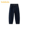 巴拉巴拉童装男童裤子儿童牛仔裤春装中大童宽松直筒长裤时尚百搭 商品缩略图1