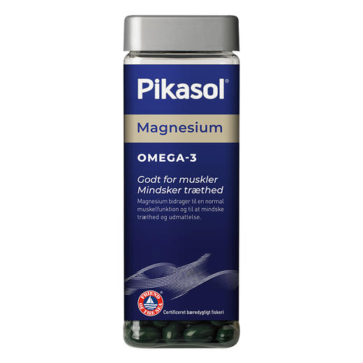 [极速送达-FX]丹麦Pikasol高浓缩深海鱼油140粒、平衡胆固醇鱼油160粒、含镁鱼油胶囊150粒. Pikasol Premium 140 stk. 商品图2