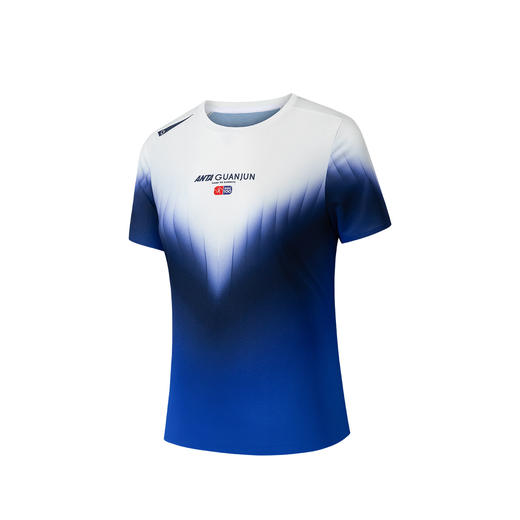 安踏冠军户外系列越野跑T恤运动短袖女子新款针织衫上衣162610101 商品图0