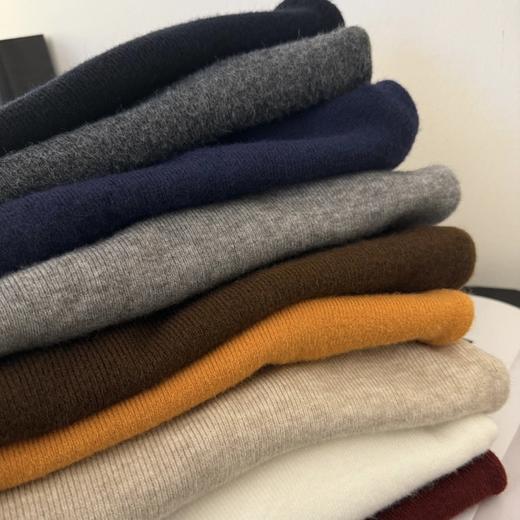 【福利清仓任选2件】Coco Aaliyah韩系中领/高领针织衫 羊毛混纺软糯亲肤舒适保暖 弹力巨佳包容不同身材 显瘦百搭自带气质 多色可选 均码90-140斤 商品图10