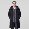 【鸭绒】圣得西2025年冬季长款连帽羽绒服日常收口袖防寒男士外套 商品缩略图1